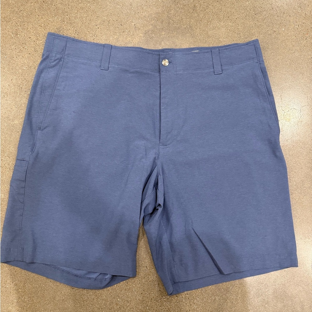 Callaway Men's Slate Blue Flat Front Shorts